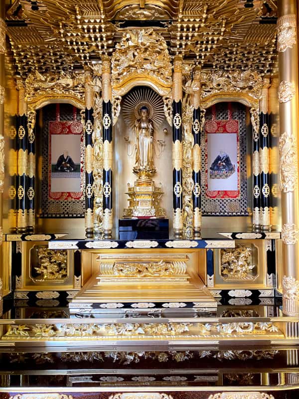 真宗大谷派、幅３尺の立派な金仏壇を新調。28号 橘 日本製、京都市左京